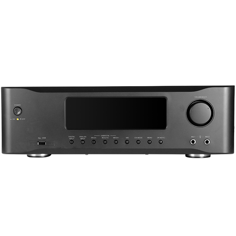 Professional audio 5.1 surround sound power amplifier 6 channels 360W