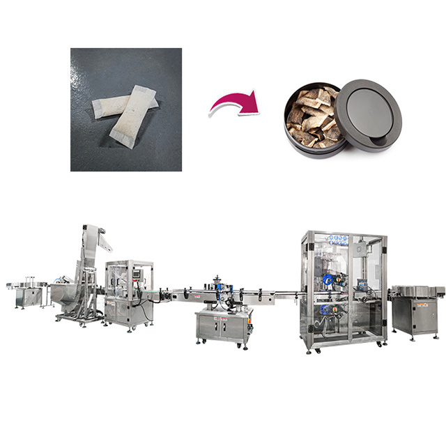 Granular packing machine automatic packaging snus packing machine