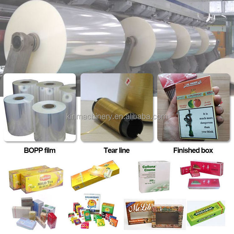 Hot selling film wrapping packing fully automatic box-packing cellophane wrapping machine