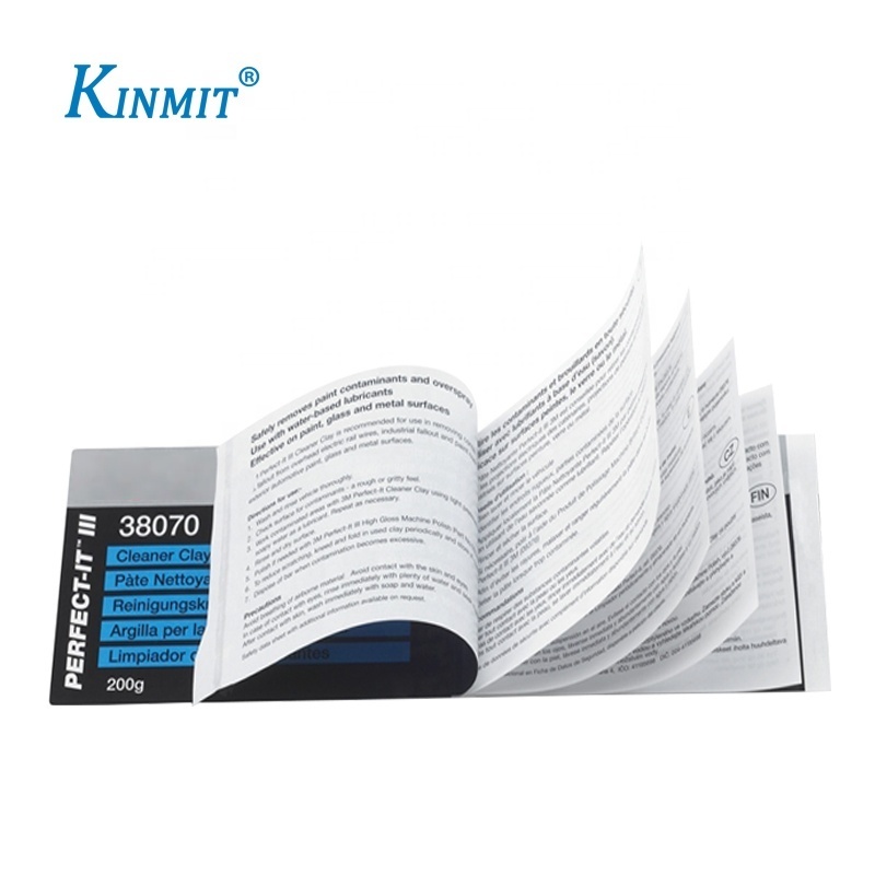 Hot Sale Custom Printed Multilayer Booklet Folding Label