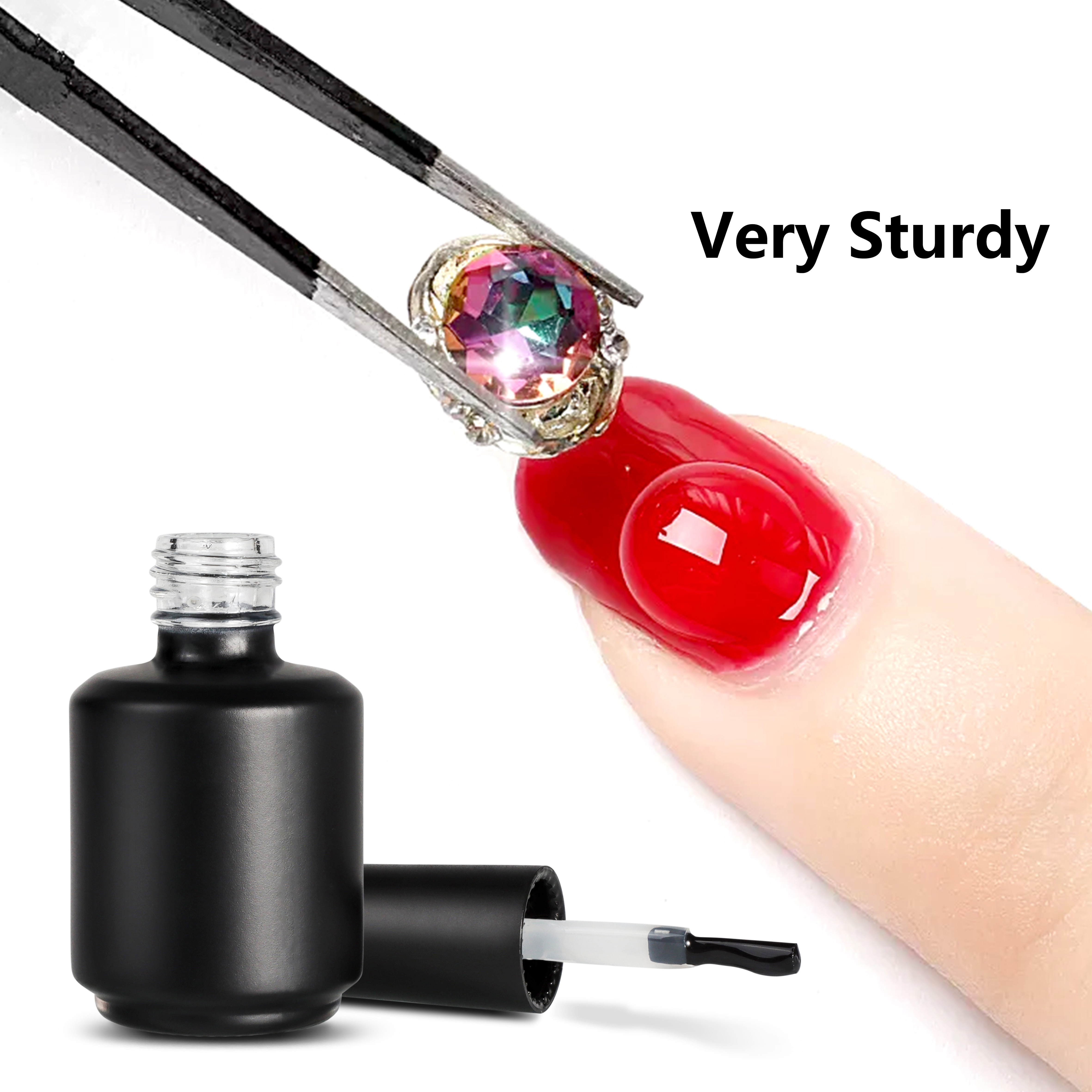 Nail Art  Super Sticky Stone liquid Glue Gel For Diamond Rhinestone Nail Decoration rhinestone glue gel