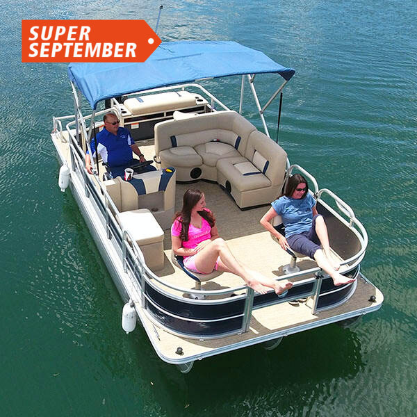 Vietnam Entertainment Water Sports Trit-oon Top Luxury Fishing Kinocean Vietnam 27Ft Aluminum Fiberglass pontoon boat seats