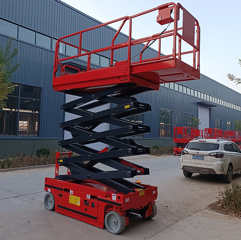 CE ISO Factory Supply Self Propel 2m 4m Elevated Work Platforms Hydraulic Mini Scissor Lift for Aerial Work