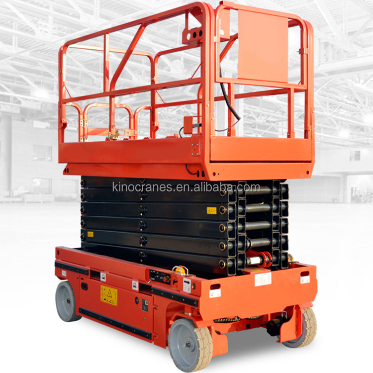 CE ISO Factory Supply Self Propel 2m 4m Elevated Work Platforms Hydraulic Mini Scissor Lift for Aerial Work