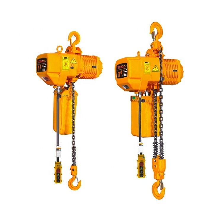 OEM Supplier Manual Fixed Type Electric Chain Hoist 1t 3t 5t 10t for Crane