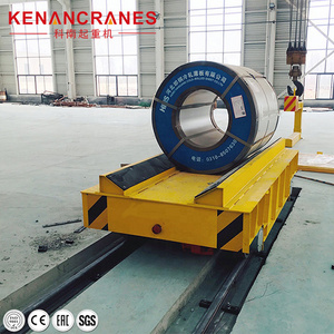 Steel Coil Transport Cart For Steel Mill Assembly Line Roll Handling Equipment