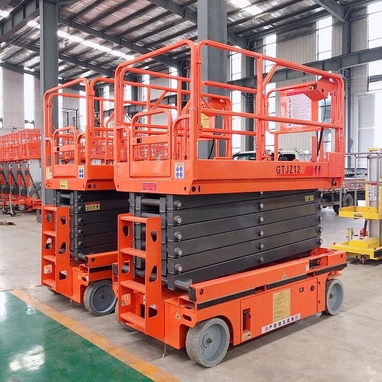 CE ISO Factory Supply Self Propel 2m 4m Elevated Work Platforms Hydraulic Mini Scissor Lift for Aerial Work