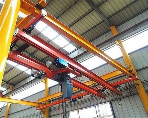 Supply Indoor Workstation Combined Crane Rigid Light Self Erecting Freestanding Overhead Bridge Crane