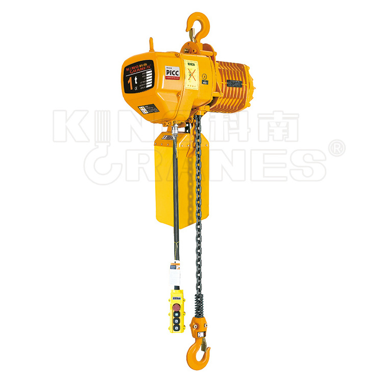 Single Double Speed 3 Phase A.C. Low Headroom Lifting Electric Chain Hoist