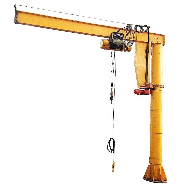 360 Degree Rotating Hoisting Slewing Bearing Cantilever Column Jib Crane