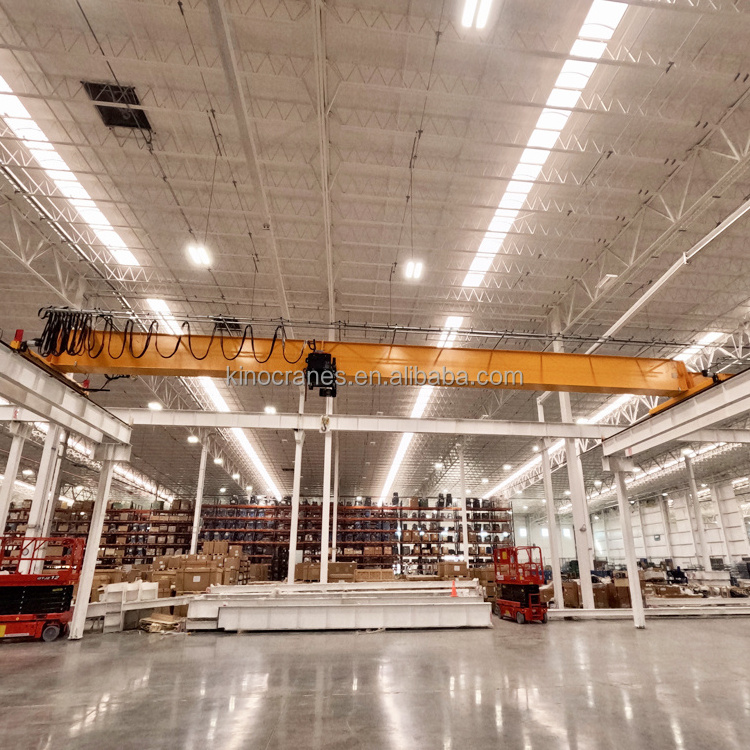 CE Certificate 1 ton 3.5 ton 4 ton 5 ton Capacity Single Girder Overhead Crane For Panel Lifting