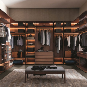 2023 modern walk in closet customized organizer furniture design custom modern design Wardrobes Closet Design