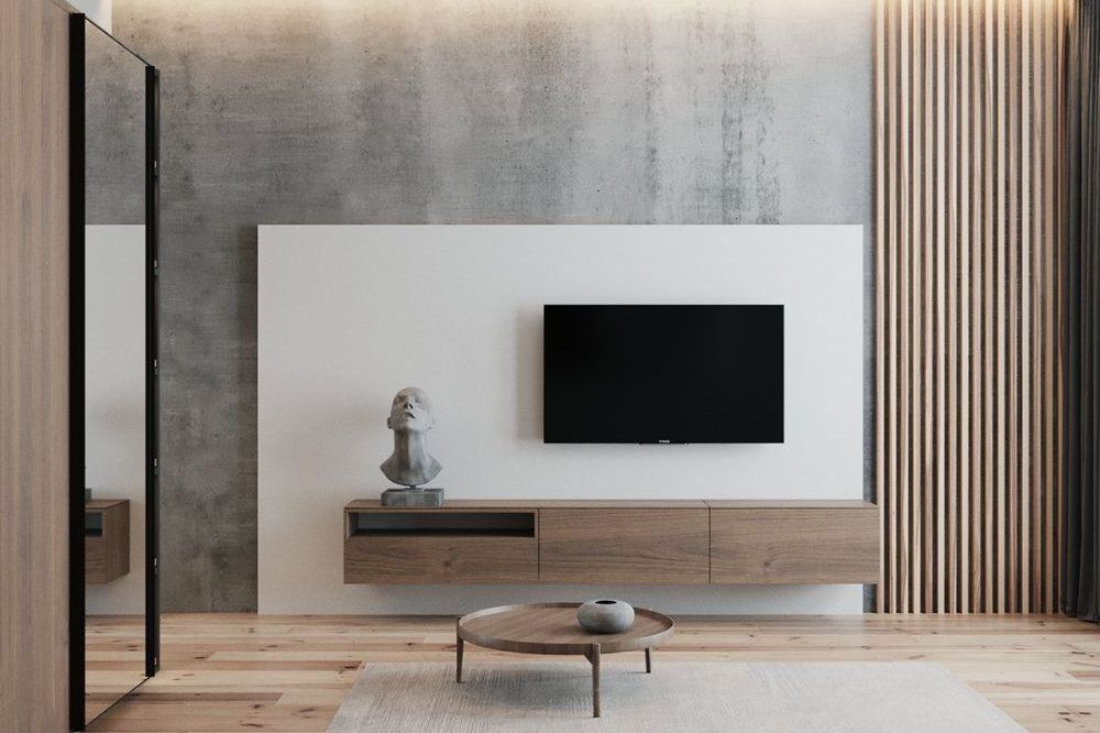 New Design Luxury Modern Home Entertainment Wall Unit Meuble Tv Stand Tv Cabinet with fireplace