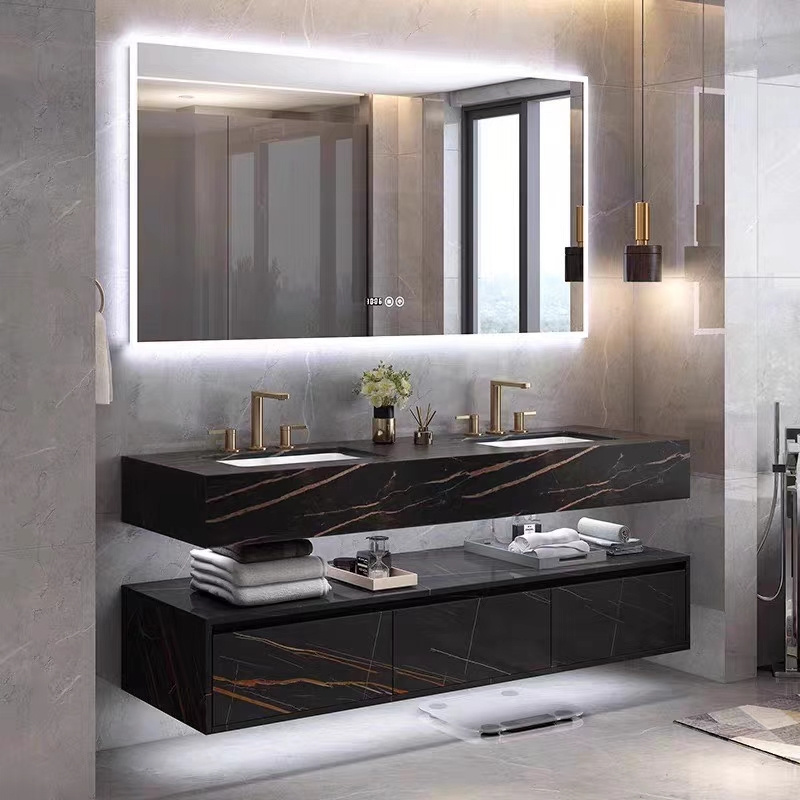 hot sales modern design stainless steel bathroom vanity