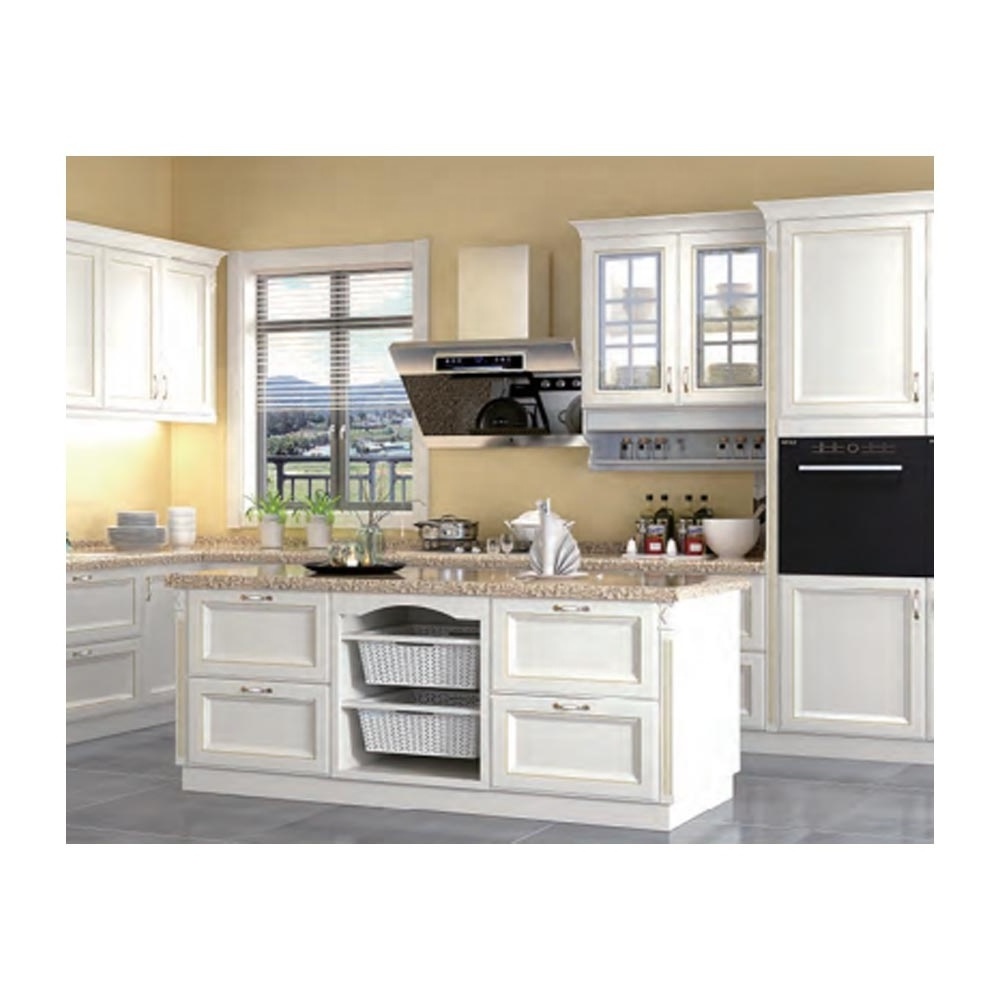 KINO American Standard Framed Light Grey Shaker Modern Solid Wood Kitchen Cabinets USA Modern Designs