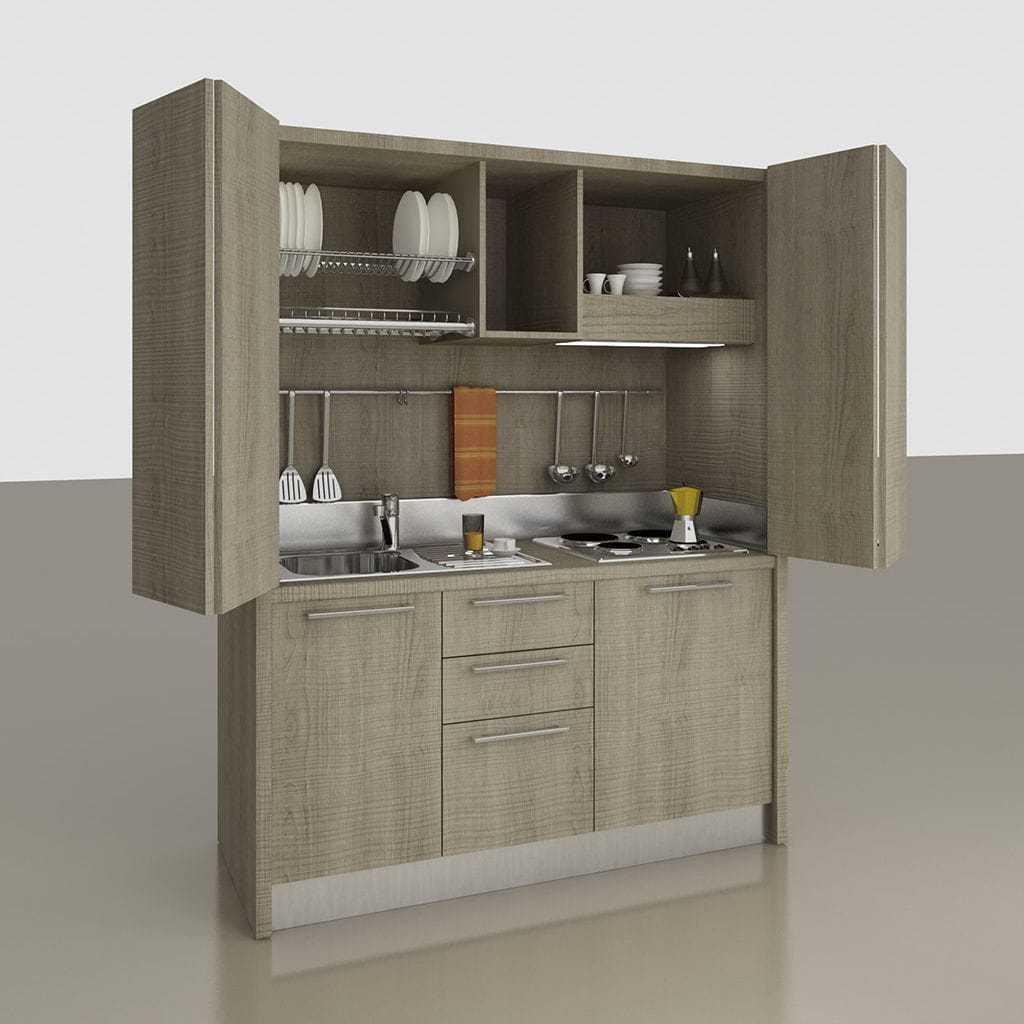 Contemporary Kitchenette Mini Kitchen Potable Kitchen Cabinet