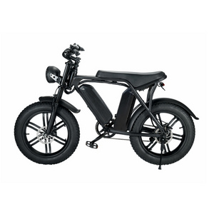 US EU Stock Dutch enduro ebike urban chopper bicycle 750W 1000W 15Ah 30Ah 20*4.0" fat tire electric hybrid bike