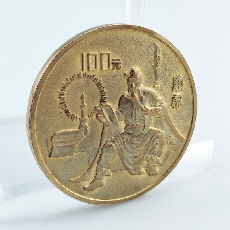 Old Coins for Collectible New Products 2022 Aweone 3D Gold Metal Customized Logo Silver Coins 999 1 Oz Gold Plating Golden Round