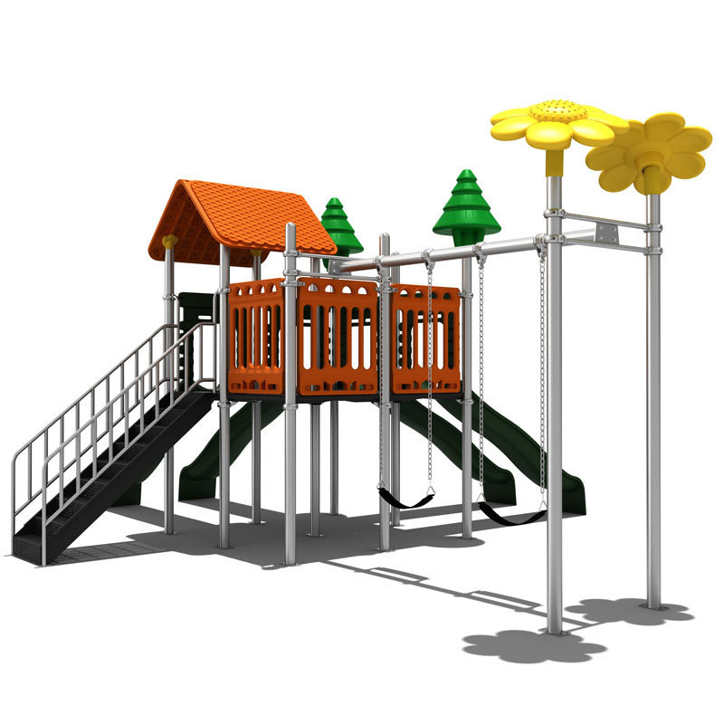 Park Garden Kids Indoor Playground Toys Stairs Kids Swing Slides