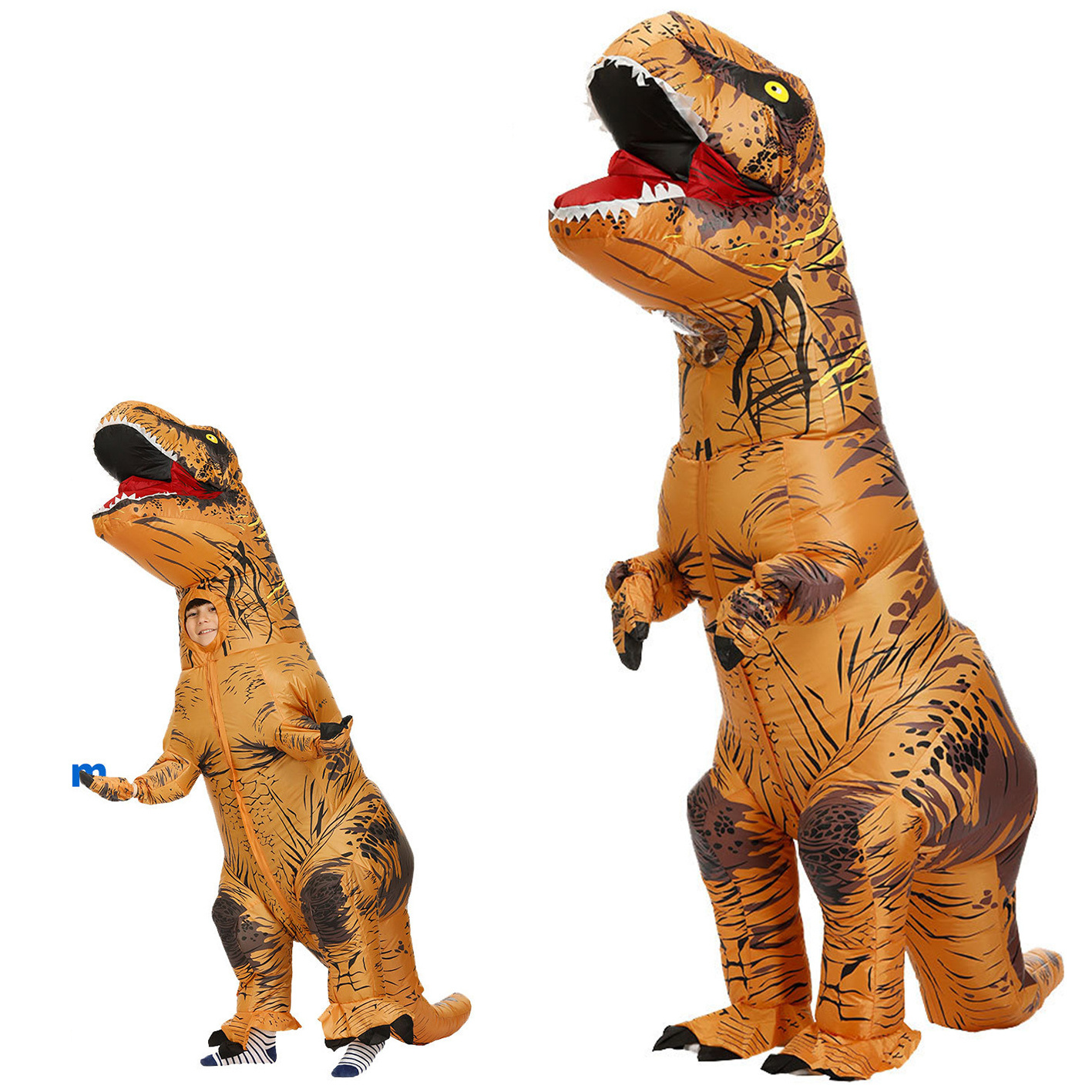 High Quality Halloween Cosplay Party Walking Inflatable Sumo Suit Inflatable Dinosaur Costume For Adult