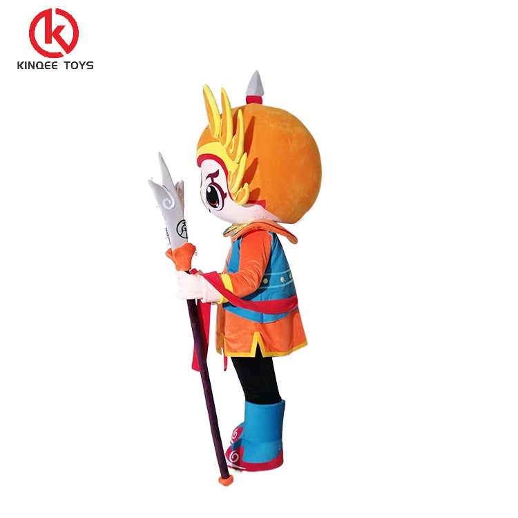 Kinqee Cartoon mascot factory custom walking effect myth mascot costume animal doll Customized mascot design