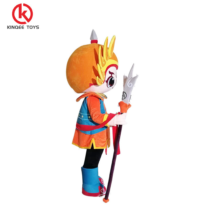 Kinqee Cartoon mascot factory custom walking effect myth mascot costume animal doll Customized mascot design