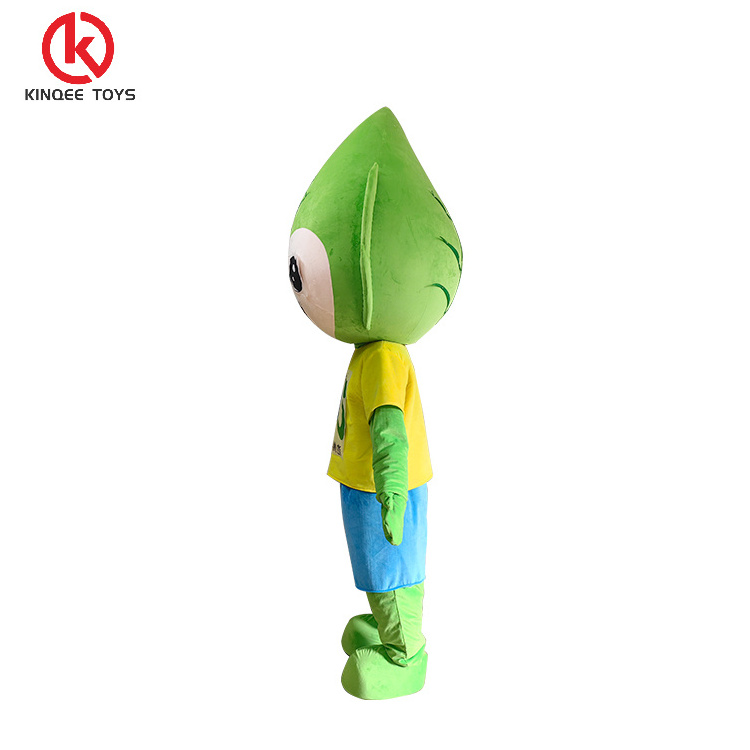 Custom Cartoon Mascot Costume CE Green Chicken Mascot Costumes Human Unisex Animal for Adults Animals & Bugs Bear Costumes