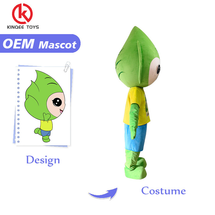 Custom Cartoon Mascot Costume CE Green Chicken Mascot Costumes Human Unisex Animal for Adults Animals & Bugs Bear Costumes