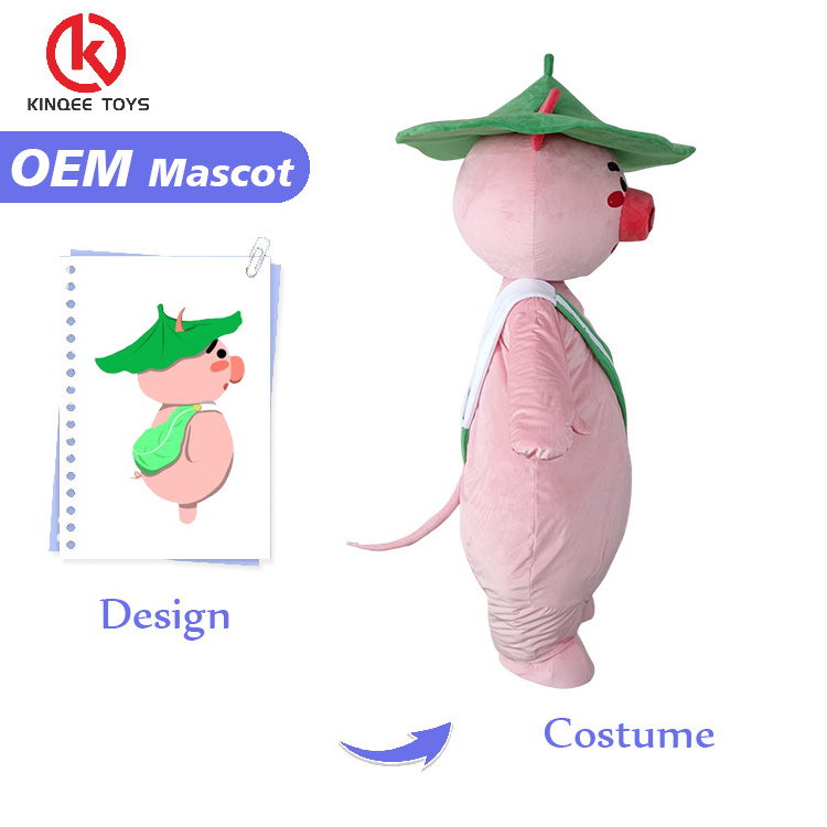 High Quality Custom Made Adults Mascot Costume Custom Cartoon Character for Party and Advertising Enjoyment