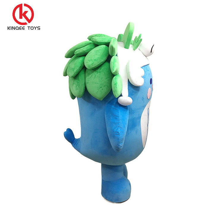 Kinqee Advertising Custom Adult Size Plush Animal Cartoon Mascot Costume Custom Engrave High Quality Mascots Costumes For sale