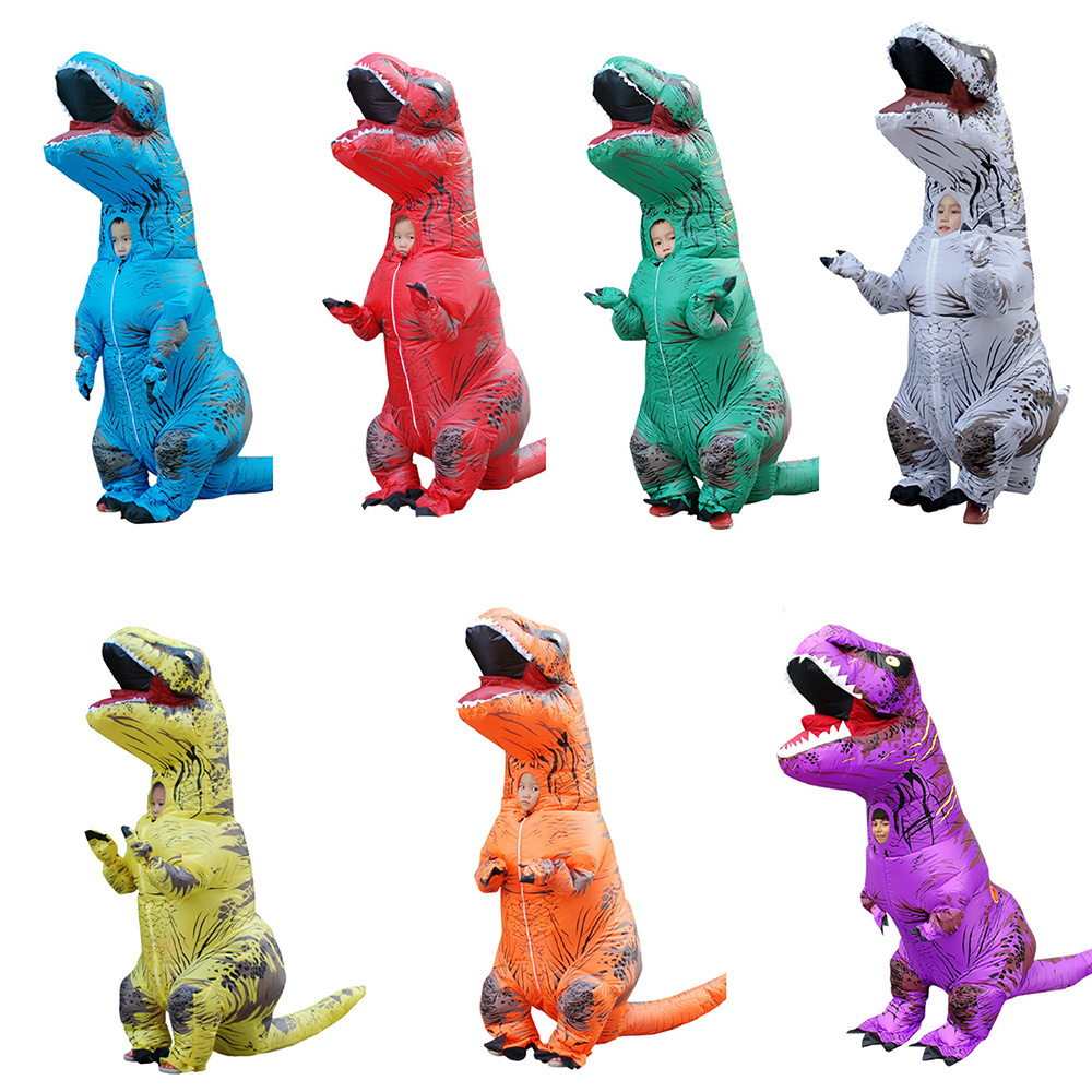 Commercial Kids Inflatable Dinosaur Costume For Inflatable Costume Funny Halloween Blow Up T Rex Costume