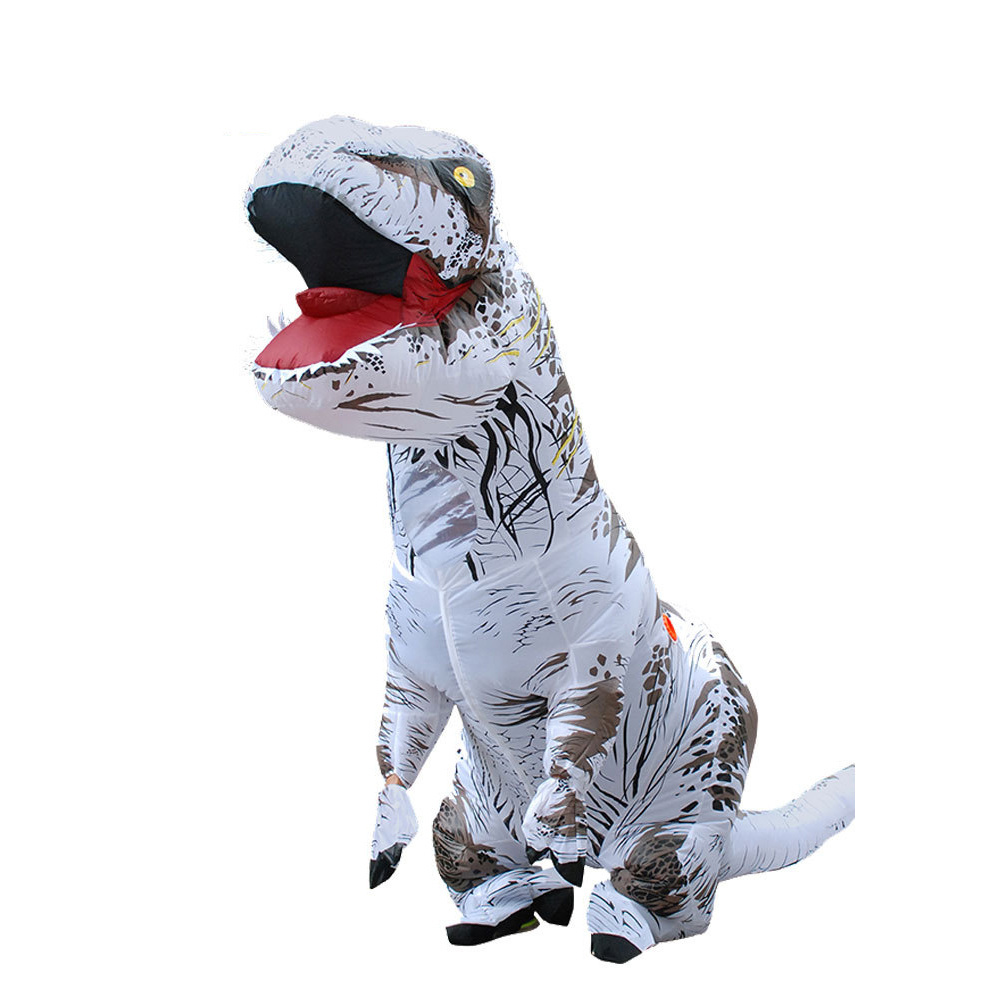 Factory Halloween T-rex Dragon Dinosaur Inflatable Costume For Adults Kids funny inflatable suit