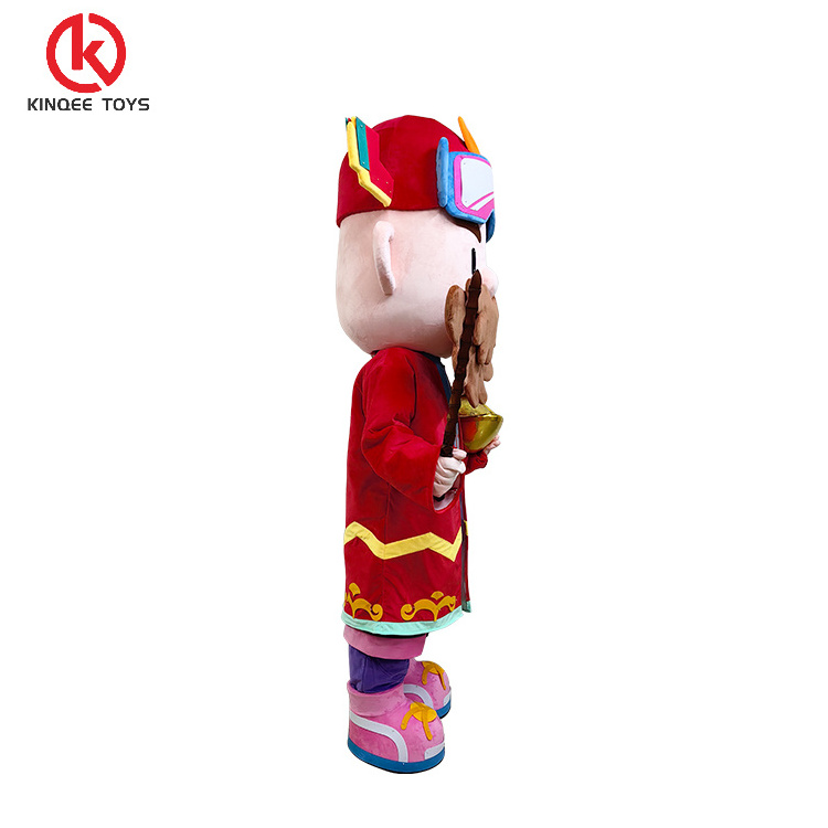 Customized Walking Mammon Shape Mascot Costume Custom Cartoon Animal Doll Clothing Character for Party Event Cosplay Suit 