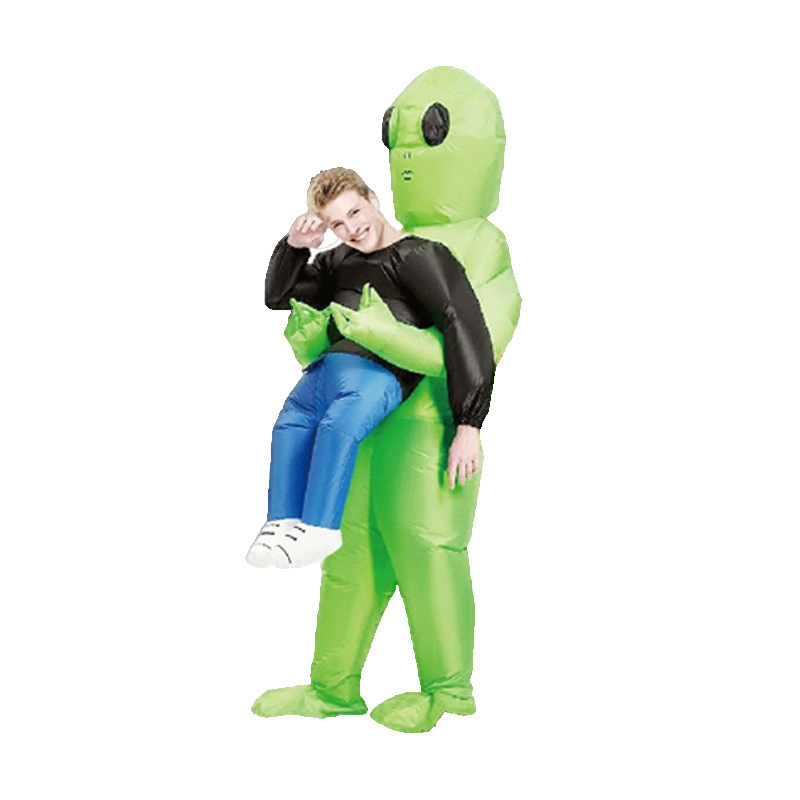 Funny Halloween Party Suppliers Wholesale Inflatable Alien Blow Up Custom Inflatable Halloween Costume For Adults