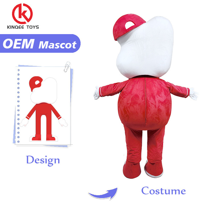 Kinqee Cartoon mascot custom walking effect mascot costume doll Customized mascot design Doll Clothing Character For Party