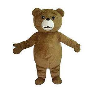 Best Selling CE Brown Teddy Bear Mascot Costume For Valentine's Day inflatable costume mascot