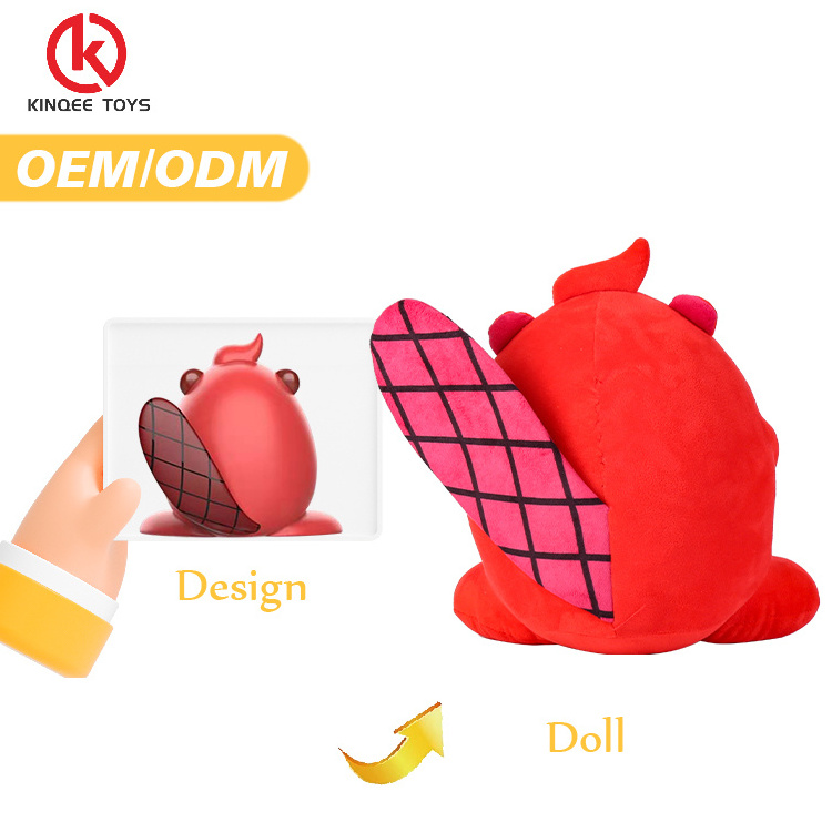 Kinqee Custom Made Plush Cat Doll Toy OEM ODM ASTM CE Certified for Kids Aged 5-7 Years PP Cotton Filled Company Gifts Couples