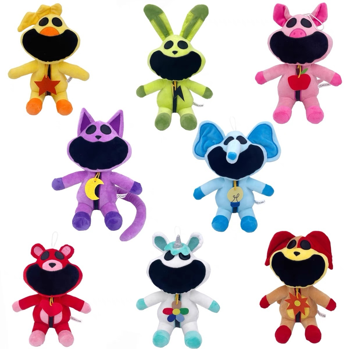 Smiling Critters Plush toys Horror Animal Kawaii Doll For kids Cat Sleepy Peluche Smiling toys