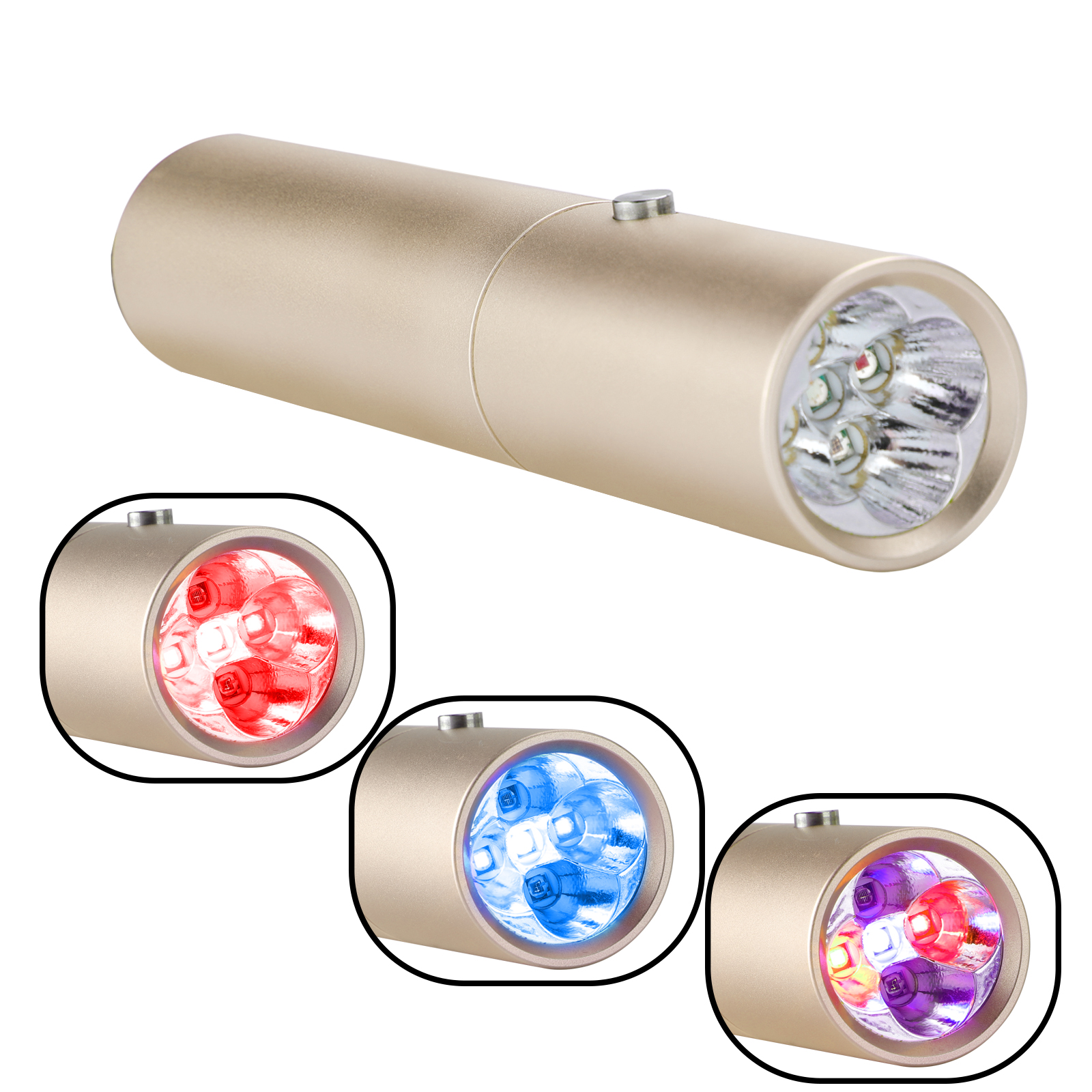 Kinreen infrared red led light therapy 460nm 630nm 660nm 850nm 940nm red light therapy pen