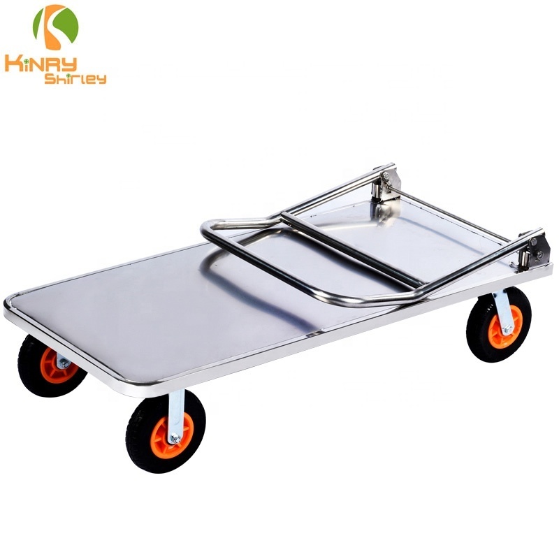 Stainless Steel Heavy Duty Folding hand truck with ph200 ph400 ph600 Foldable Hand Trolley Push Cart