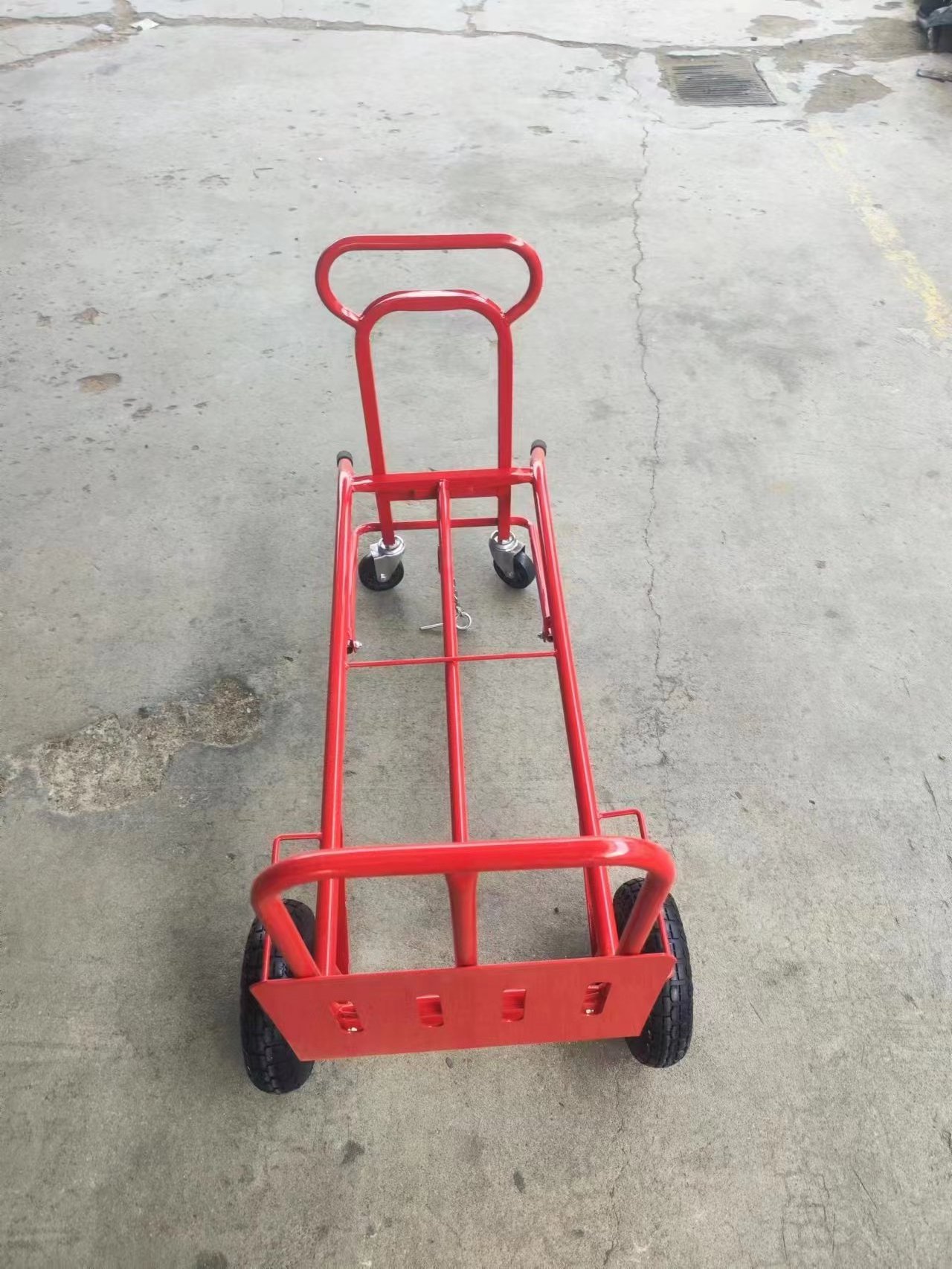 Heavy Duty Inflatable Dolly Hand Truck Power Plus Motorized dolly hand wagon cart