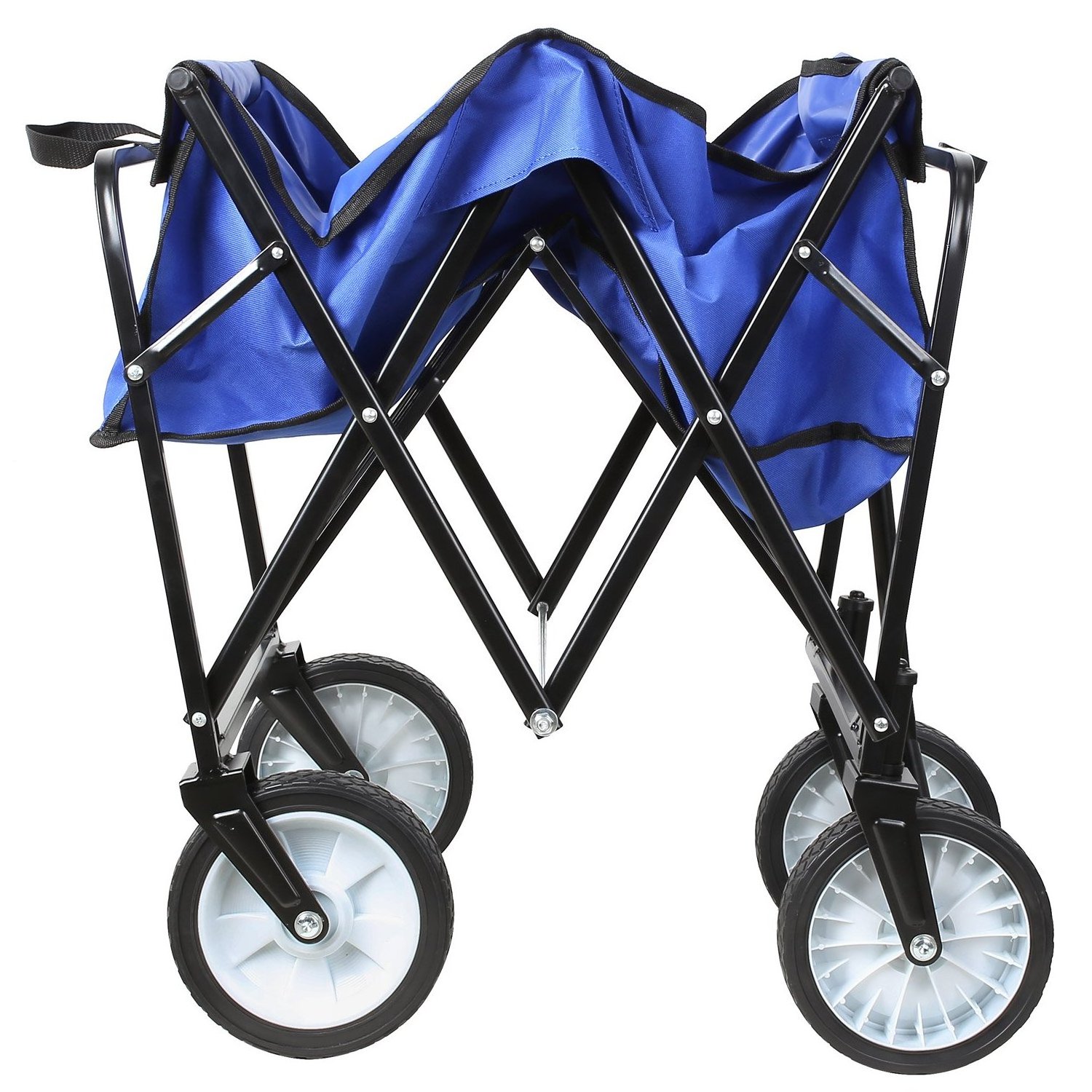 garden camping Outdoor beach kids foldable trolley cart 4 Universal Wheels folding baby Utility Wagon