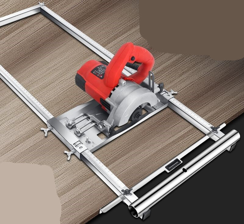 7 inch saw guide electricity circular saw edge guide position cutting wood board tool wood trimming machine for small size