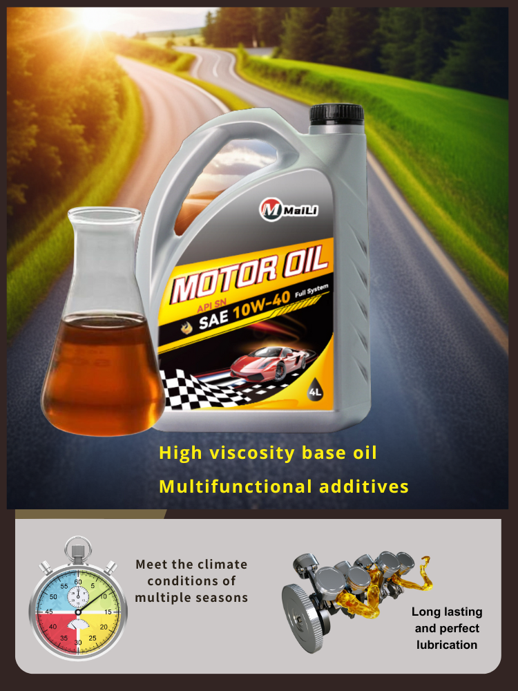 Oem Factory Price 10W40 Motor Engine Oil Additive 1 5w40 5w30 15w40 20w50 Car Engine Oil And Lubricants