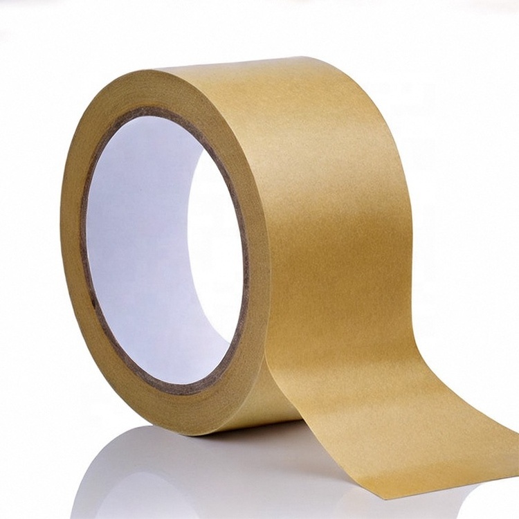 New Product Self Adhesive Custom Sealing Gummed Glue Packing Carton Brown Kraft Paper Tape