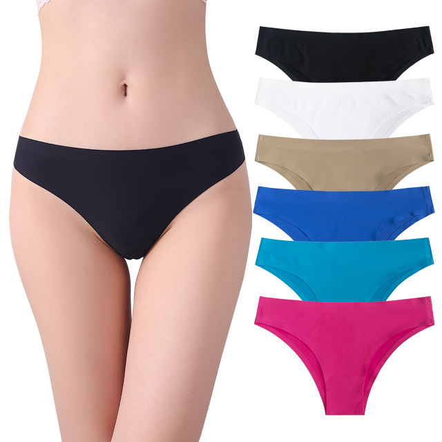 Hot Women's Seamless Underwear Briefs Mature Cool Classic Cotton Fitness Thick Mid Waist Panties