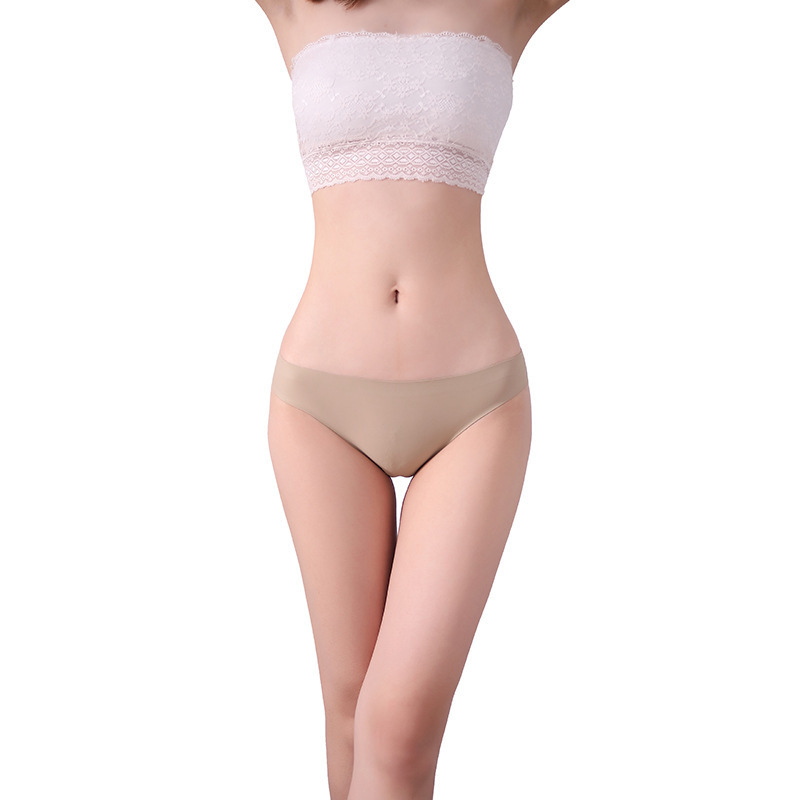 Hot Women's Seamless Underwear Briefs Mature Cool Classic Cotton Fitness Thick Mid Waist Panties