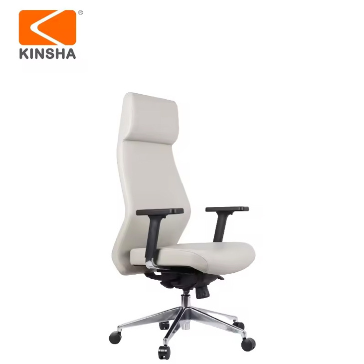 Hot Sale Sephon CEO High Back Adjustable Armrest Swivel Office Furniture Chair with Aluminium Base Castors Wheel