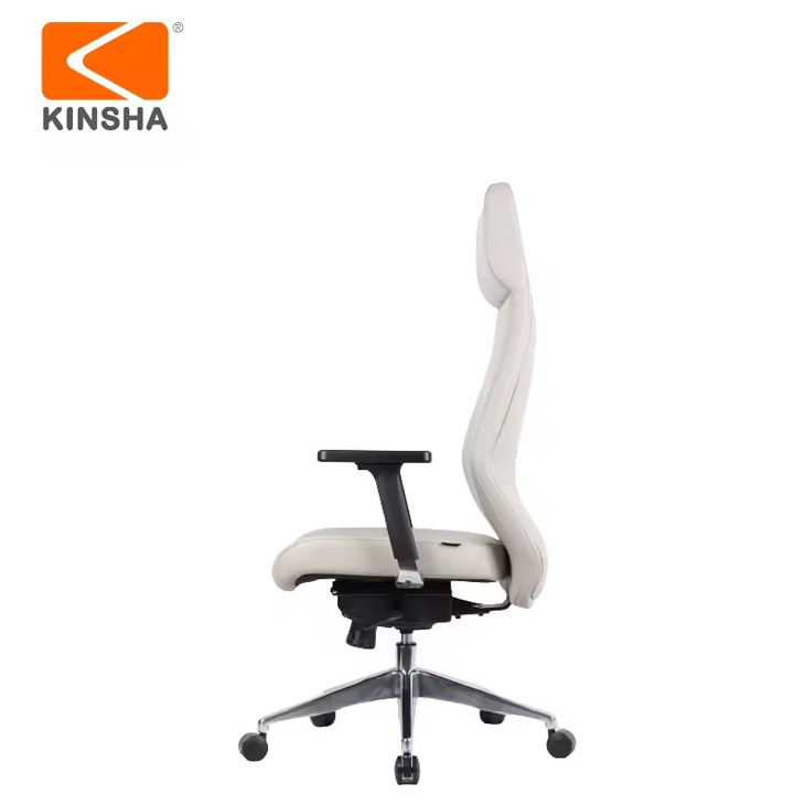 Hot Sale Sephon CEO High Back Adjustable Armrest Swivel Office Furniture Chair with Aluminium Base Castors Wheel