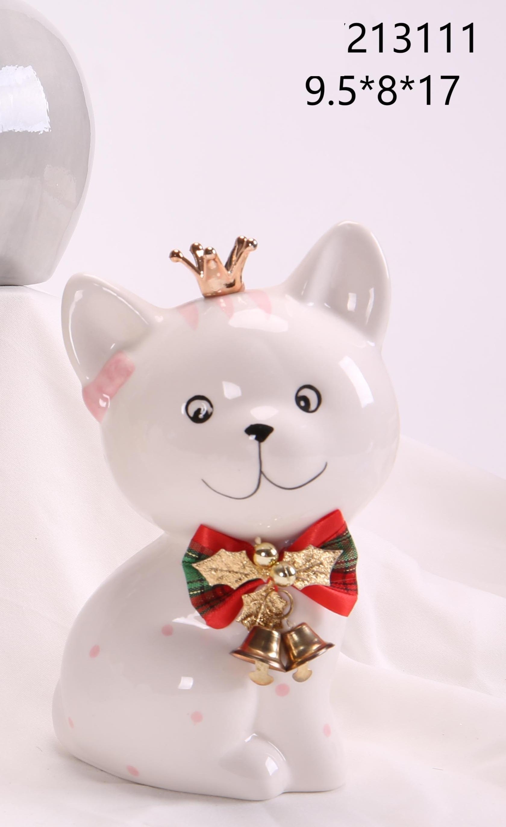 Kids Money Bank Jar Holiday Decoration Gift Cat Christmas Money Gift Box